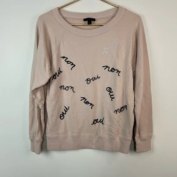 Crew Sweaters J Crew Oui Non Sweater Small Poshmark